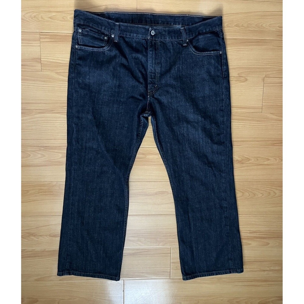 LEVIS 527 Jean Men 40x30 Dark Blue Slim Fit Rigid Low Bootcut Western Cowboy